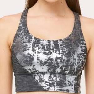 Lululemon Energy Bra Longline Foil 🌸